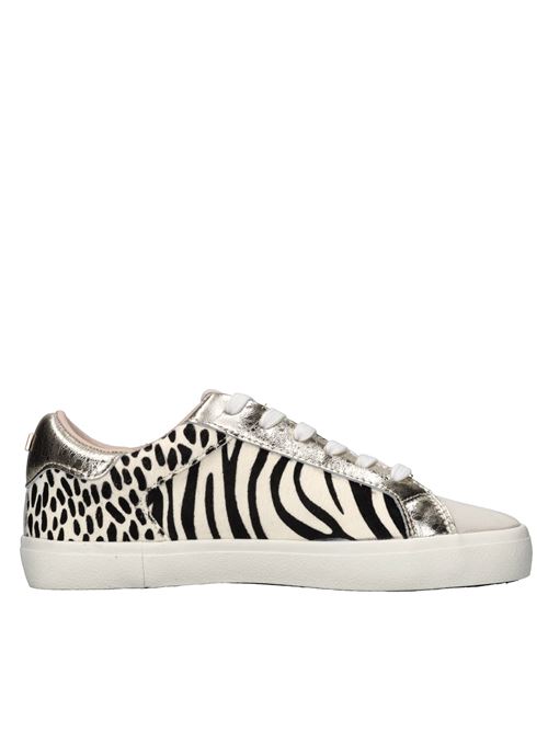 Sneakers in pelle e cavallino LORENZO MARI | GIOVE CAVALLINOZEBRA-LAMINATO